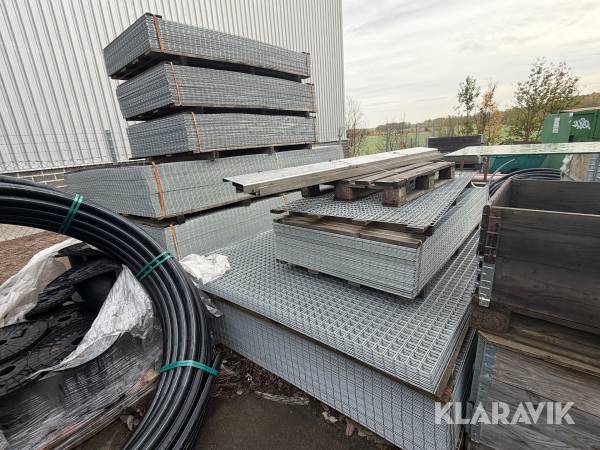 Galvat galler 3x2m & 2x1m 580st