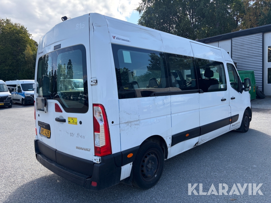 Minibuss Renault Master Chassi Cab 3.5 T 2.3 dCi Manuell 145 hk