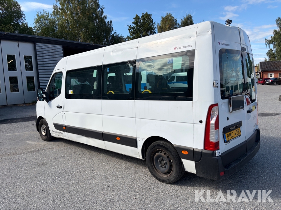 Minibuss Renault Master Chassi Cab 3.5 T 2.3 dCi Manuell 145 hk