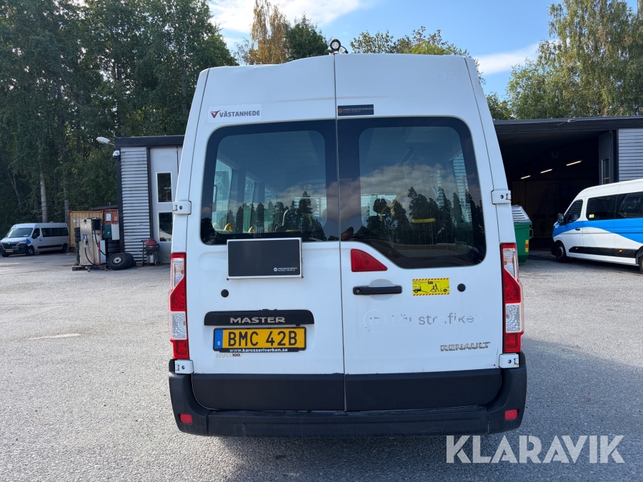 Minibuss Renault Master Chassi Cab 3.5 T 2.3 dCi Manuell 145 hk