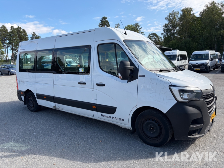 Minibuss Renault Master Chassi Cab 3.5 T 2.3 dCi Manuell 145 hk