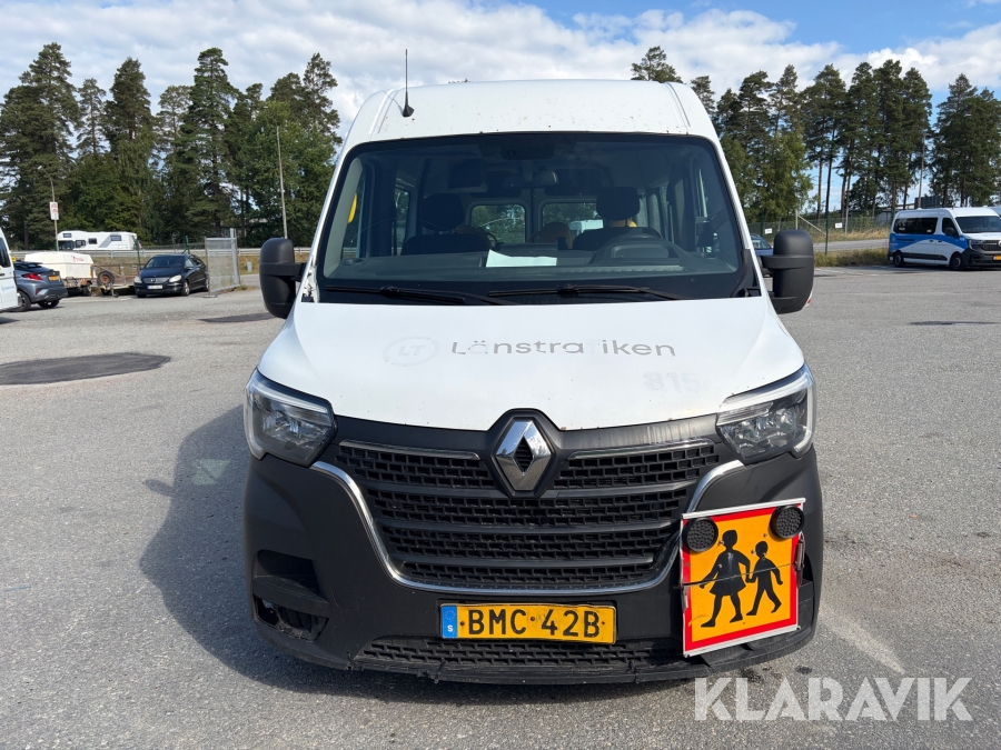 Minibuss Renault Master Chassi Cab 3.5 T 2.3 dCi Manuell 145 hk