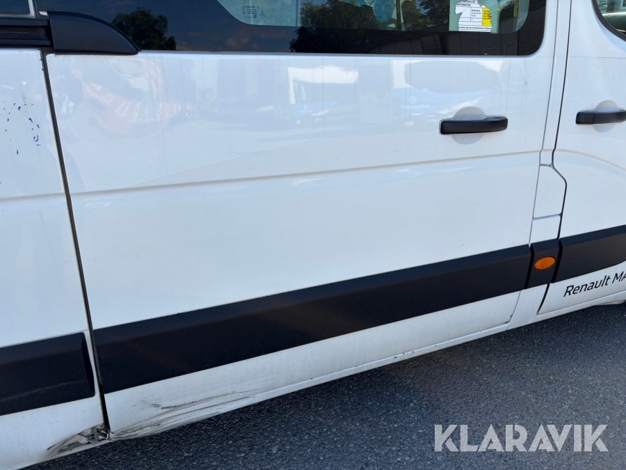 Minibuss Renault Master Chassi Cab 3.5 T 2.3 dCi Manuell 145 hk