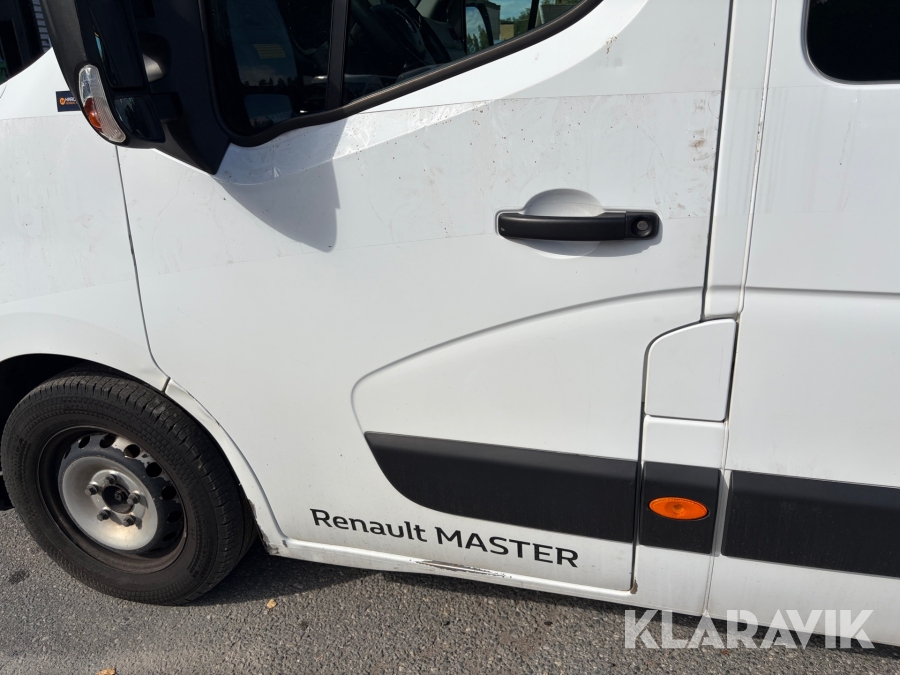 Minibuss Renault Master Chassi Cab 3.5 T 2.3 dCi Manuell 145 hk