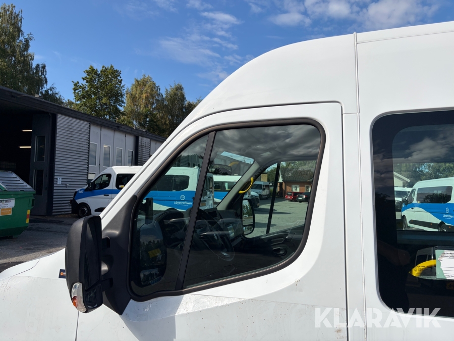 Minibuss Renault Master Chassi Cab 3.5 T 2.3 dCi Manuell 145 hk