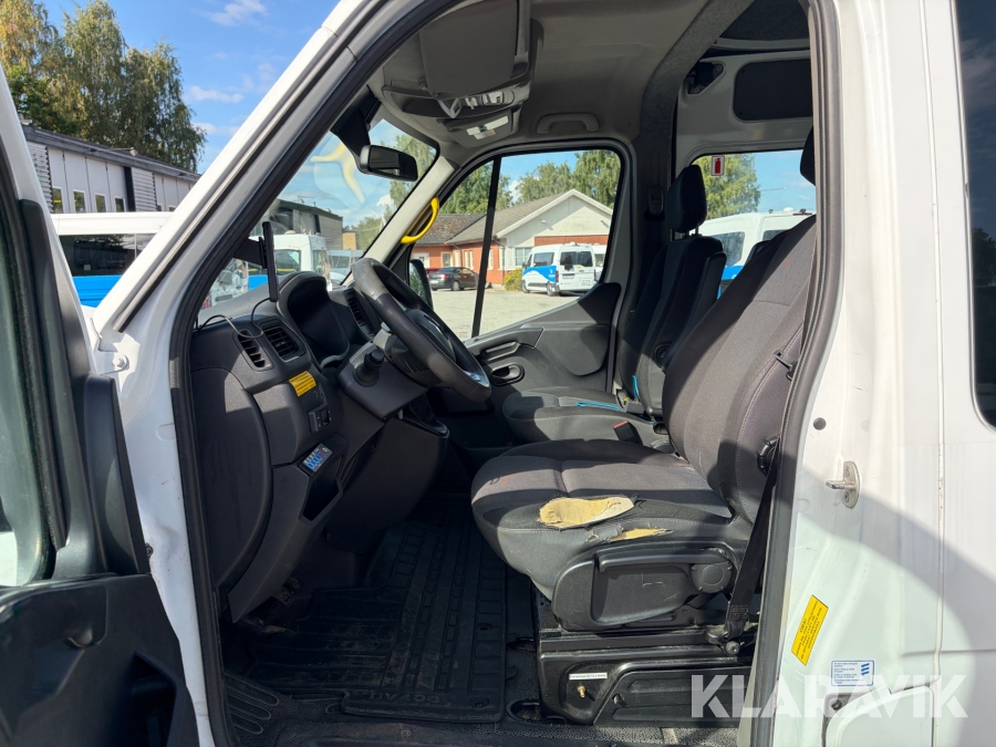 Minibuss Renault Master Chassi Cab 3.5 T 2.3 dCi Manuell 145 hk