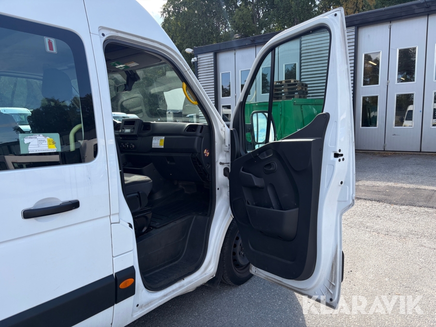 Minibuss Renault Master Chassi Cab 3.5 T 2.3 dCi Manuell 145 hk