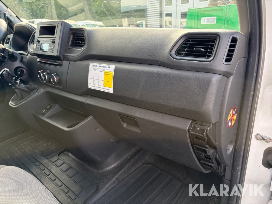 Minibuss Renault Master Chassi Cab 3.5 T 2.3 dCi Manuell 145 hk