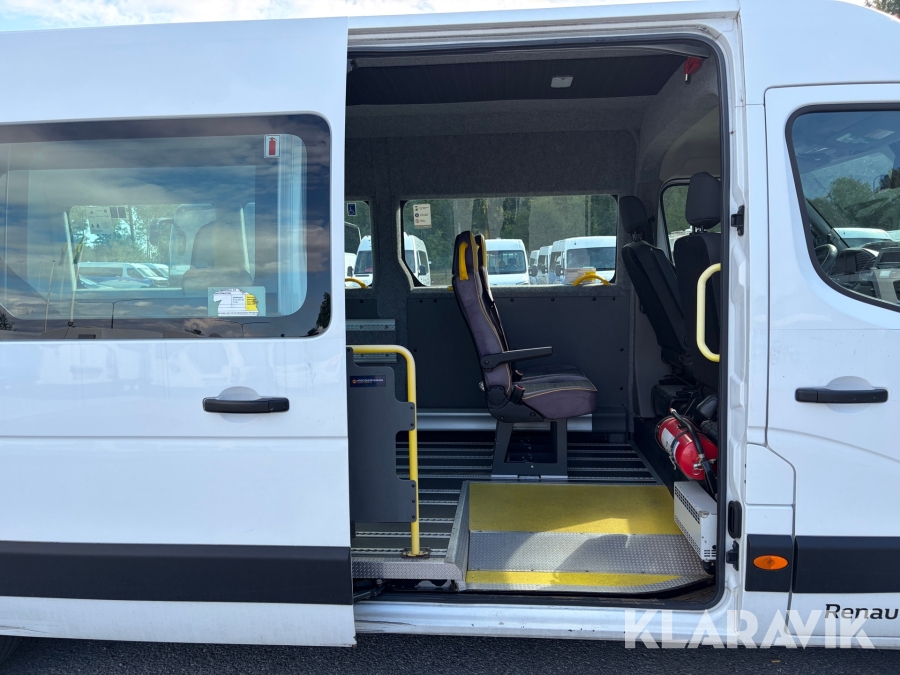 Minibuss Renault Master Chassi Cab 3.5 T 2.3 dCi Manuell 145 hk