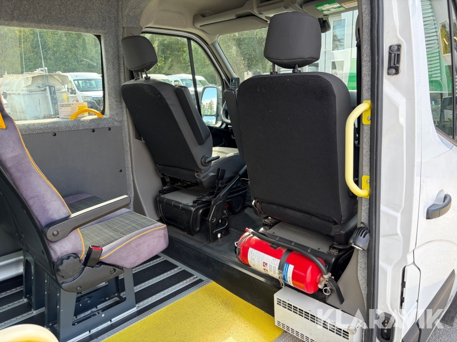Minibuss Renault Master Chassi Cab 3.5 T 2.3 dCi Manuell 145 hk