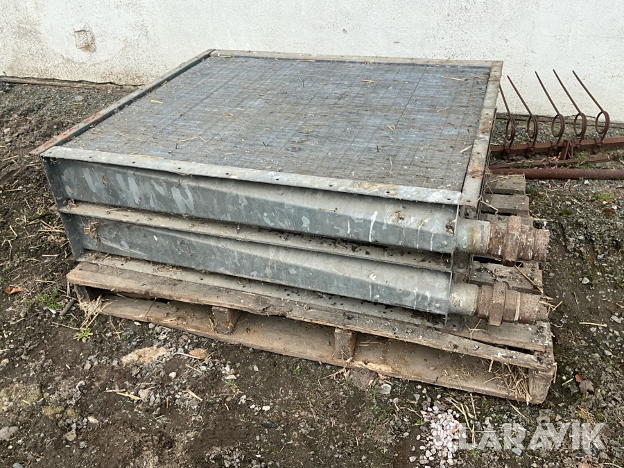 Värmeväxlare/ värmebatteri 2 st