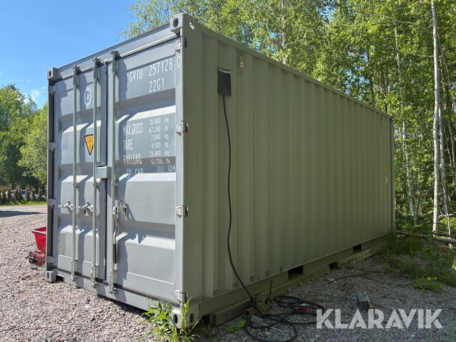 Isolerad Container ZB20Z2 20ft