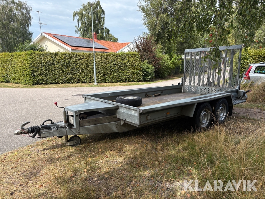 Maskinsläp Brenderup MT3651 3500 kg