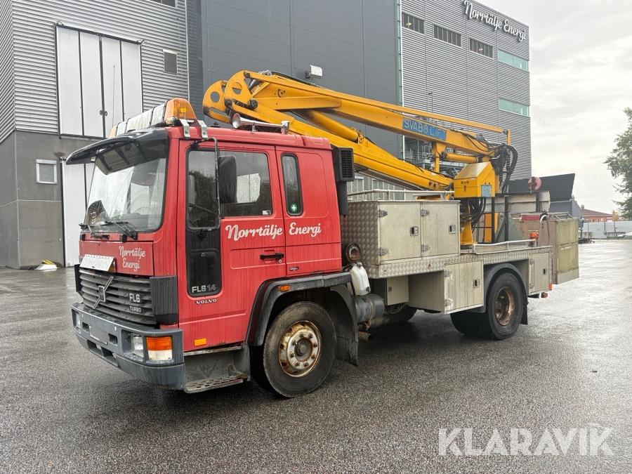 Billift Volvo FL 614 med Svabo Lift