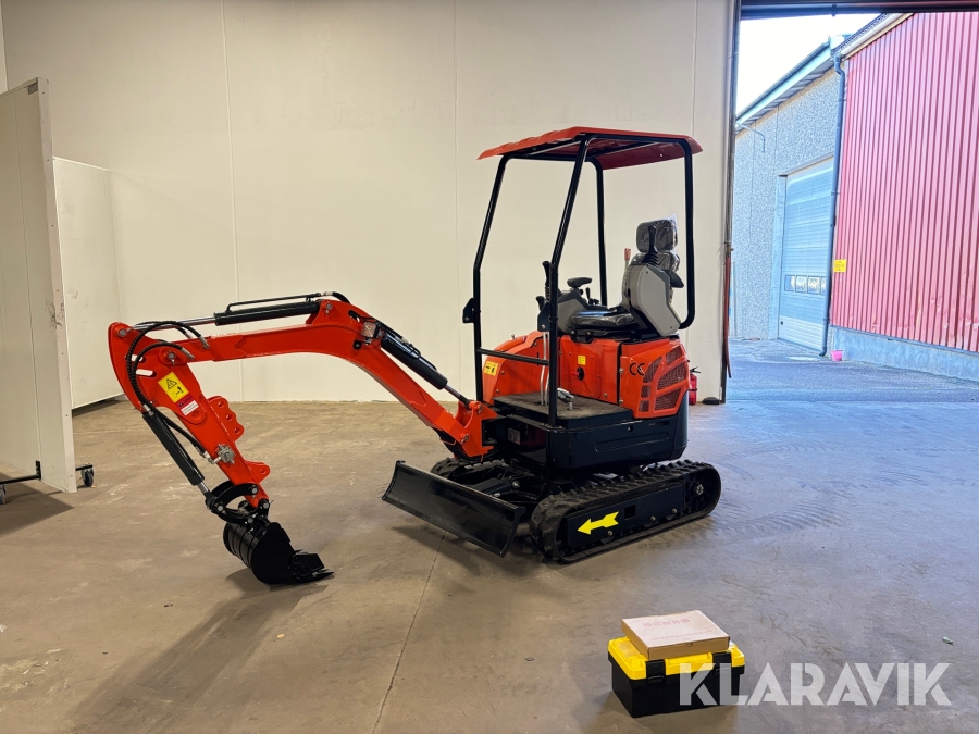 Grävmaskin 1,5ton Homejob 15