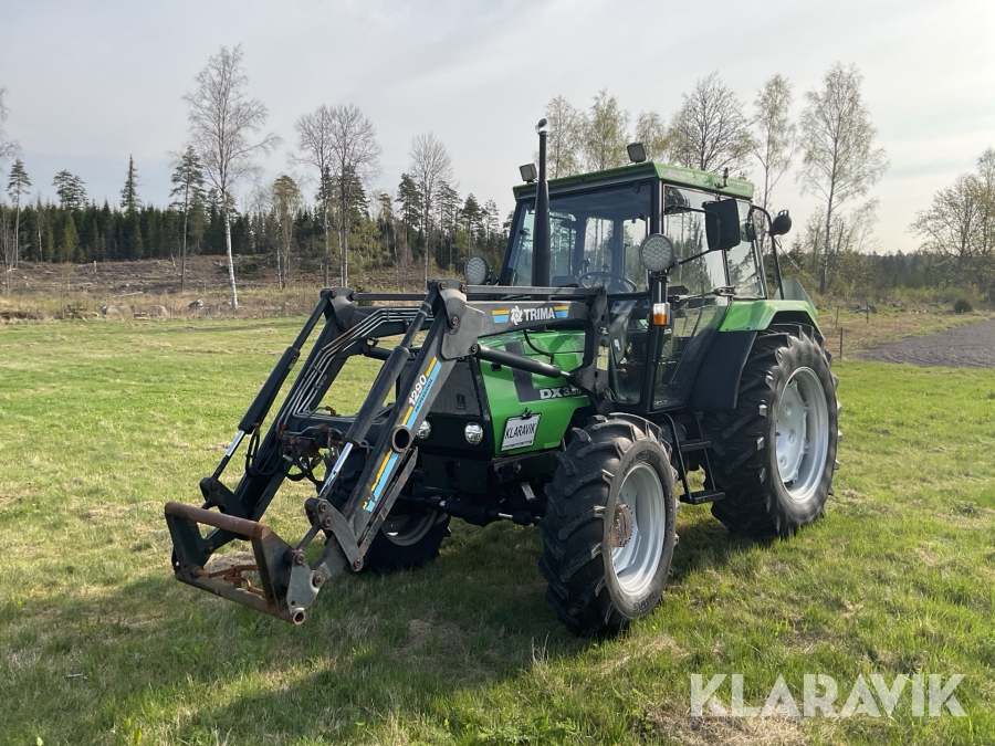 Traktor Deutz DX 3.50 A med lastare