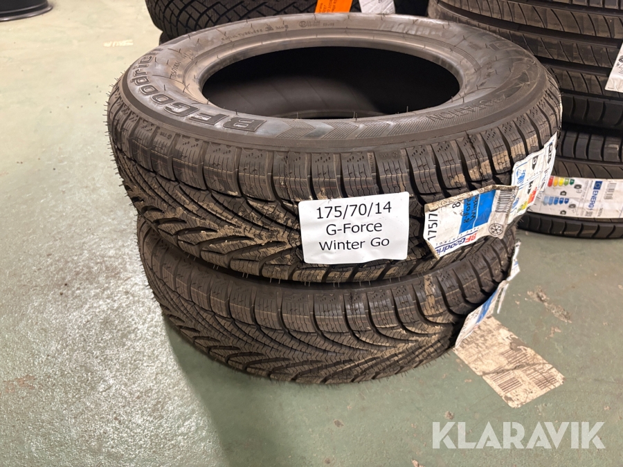 Vinterdäck BFGoodrich G-force Winter Go 175/70R14 2st
