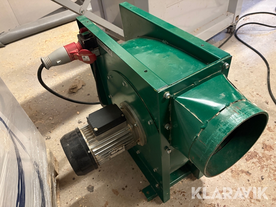 Spånfläkt Moretsen/logosol FMT 3,0