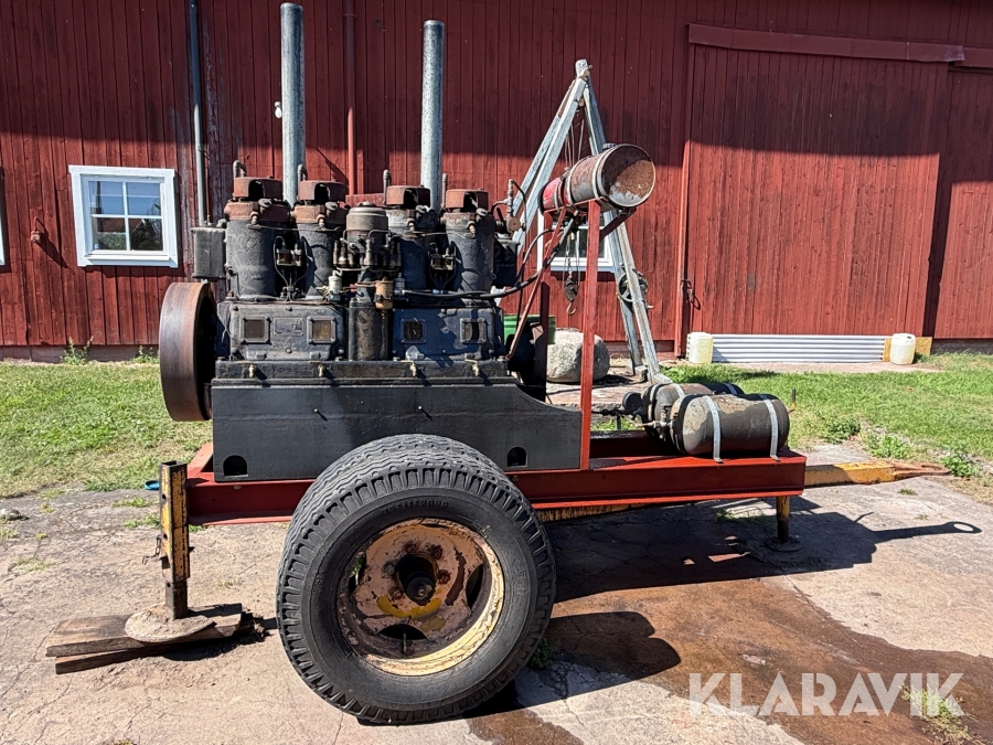 Tändkulemotor Bolinders 120 hk