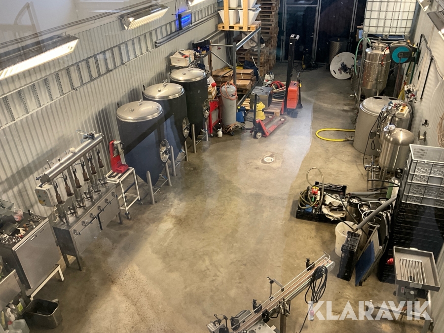 Komplett microbryggeri Polsinelli 500L