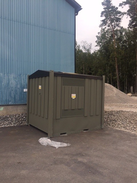 1st trafohus / Trafo / Transformatorhus