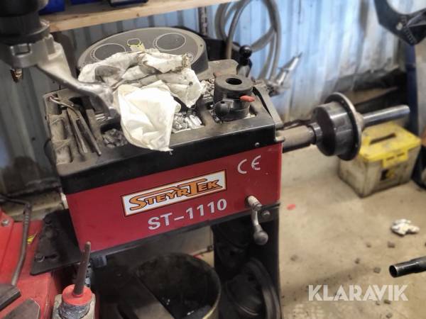 Däckmaskin / Balanseringsmaskin SteyrTek ST-1211 / ST-1110 med tillbehör