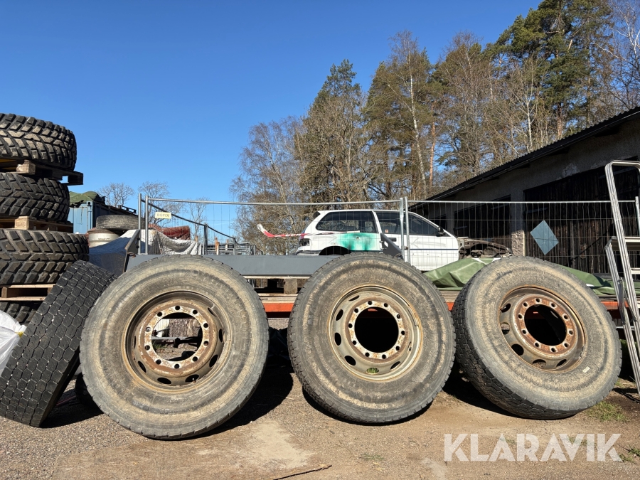 Lastbilsdäck på fälg Windpower WDW80