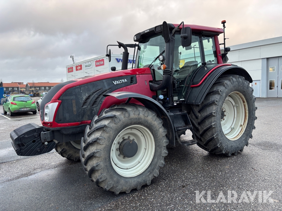 Traktor Valtra T193 Hitech FL SCR med GPS/Autostyrning och dubbelmontage
