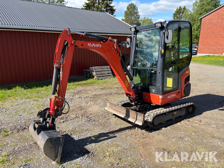 Grävmaskin Kubota KX019-4