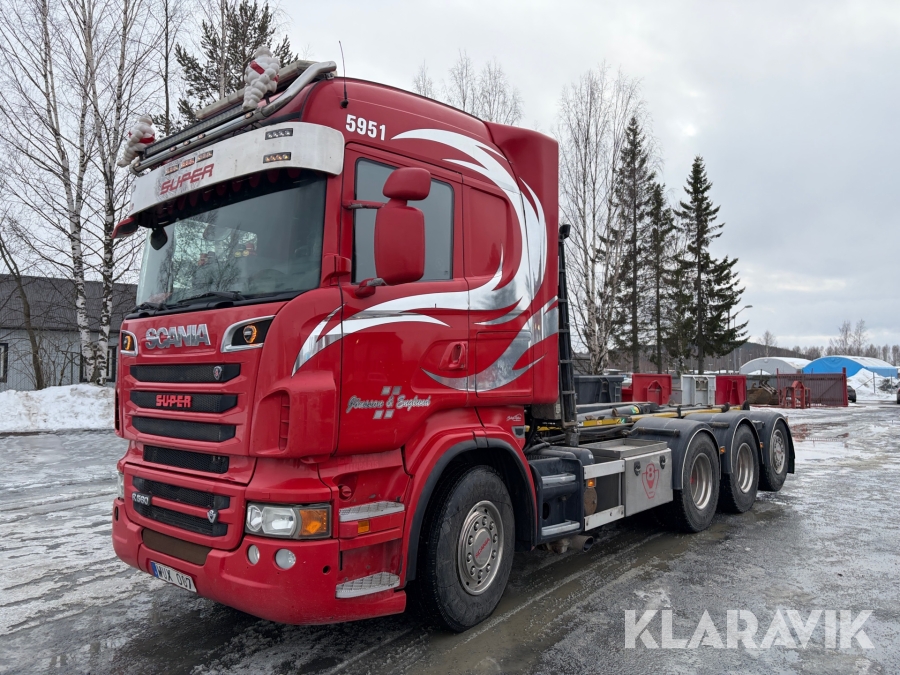 Lastväxlare Scania R560 Tridem