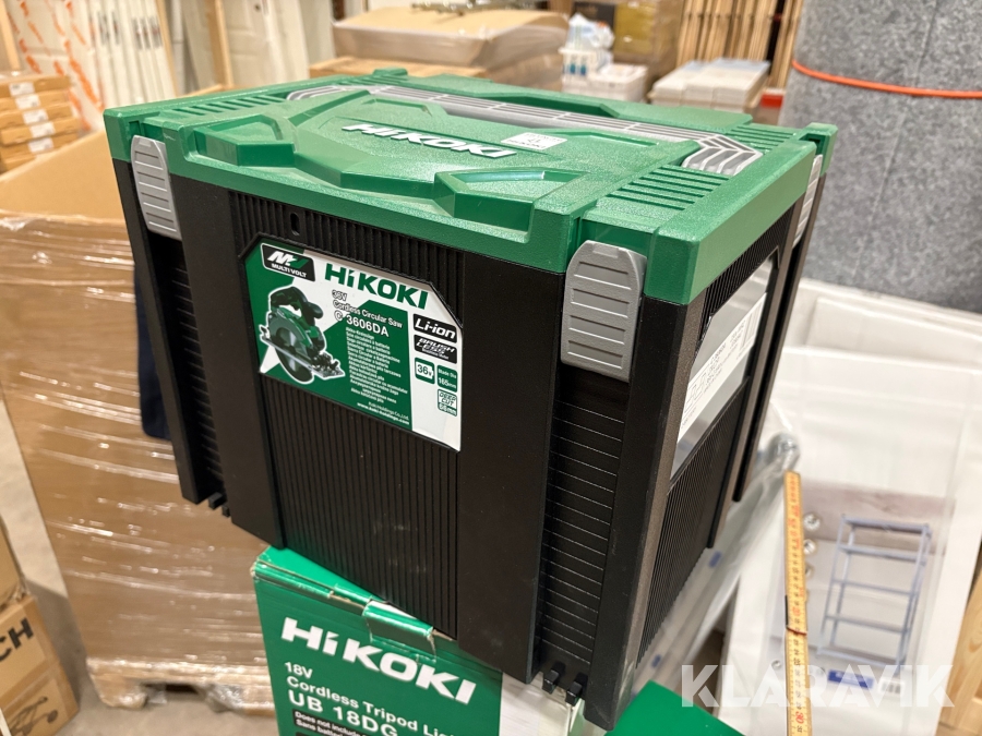 Cirkelsåg Hikoki C 3606DA Multivolt 36V inkl batterier