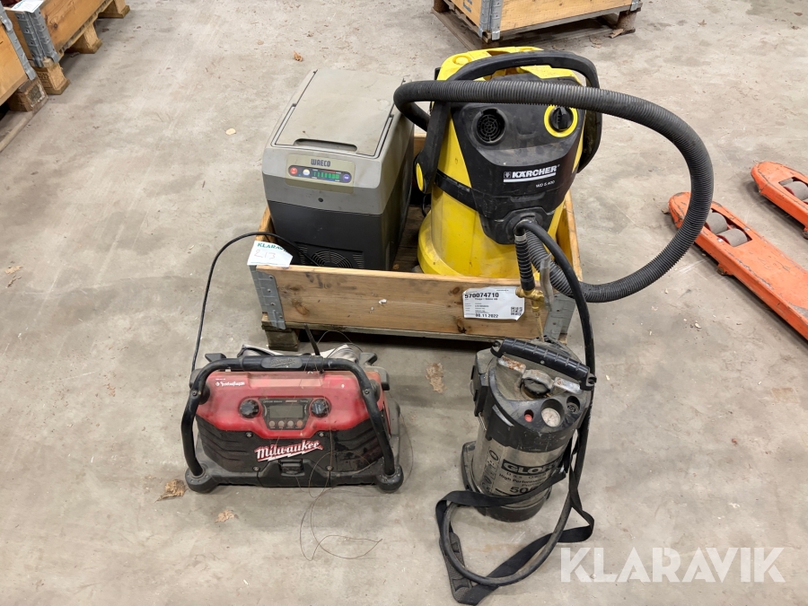 Diverse byggmaskiner 4 st