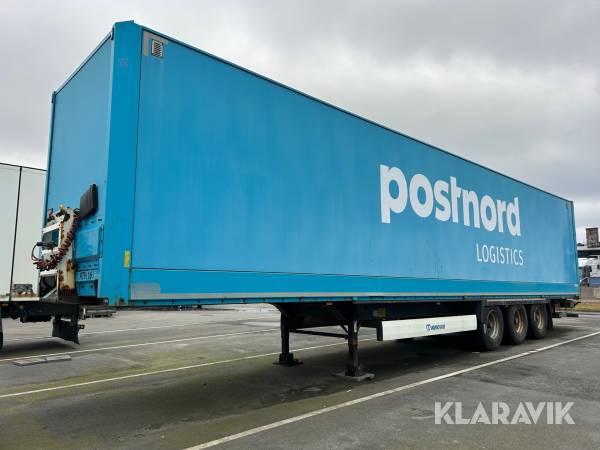 Skåptrailer med bakgavellyft Krone SD