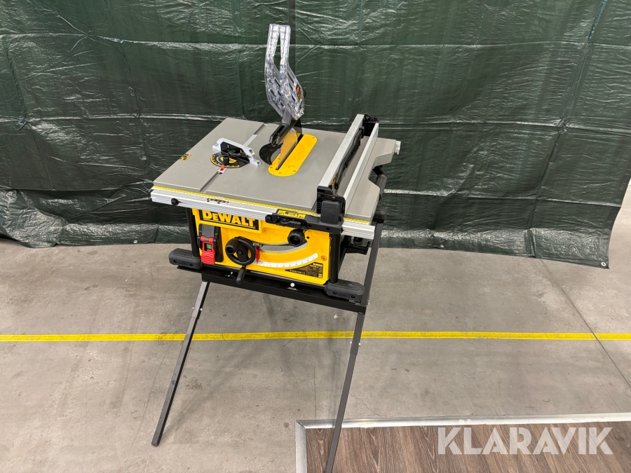Bordsåg Dewalt DWE7492 med stativ