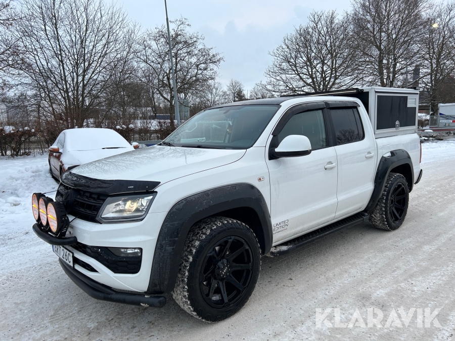 Pickup Volkswagen Amarok V6 TDI Limited Edition Med hundkåpa och mycket utrustning
