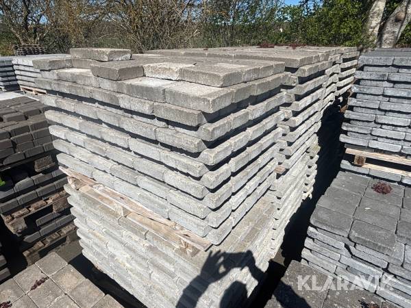 Marksten Betongfabriken RBR Bohus tumlad grå 210x140x50