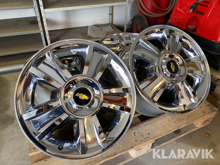 Fälgar 4 st Chevrolet Silverado 6bultad 20x8,5