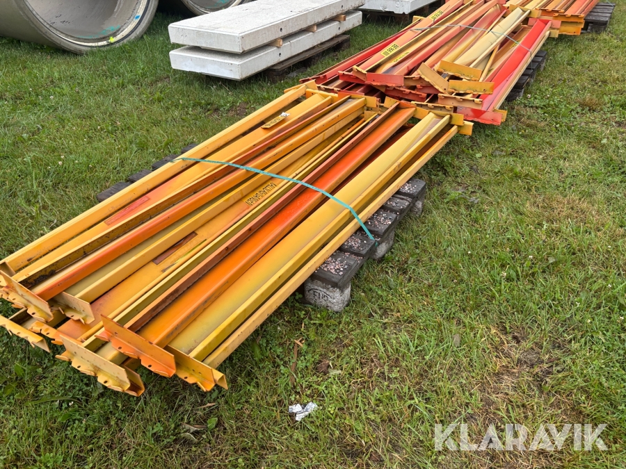 Balkar till pallställ ca 55st