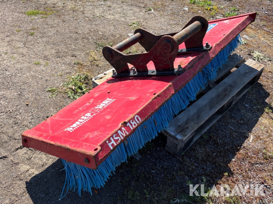 Sopborste Hilltip HSM 180 med S60-fäste