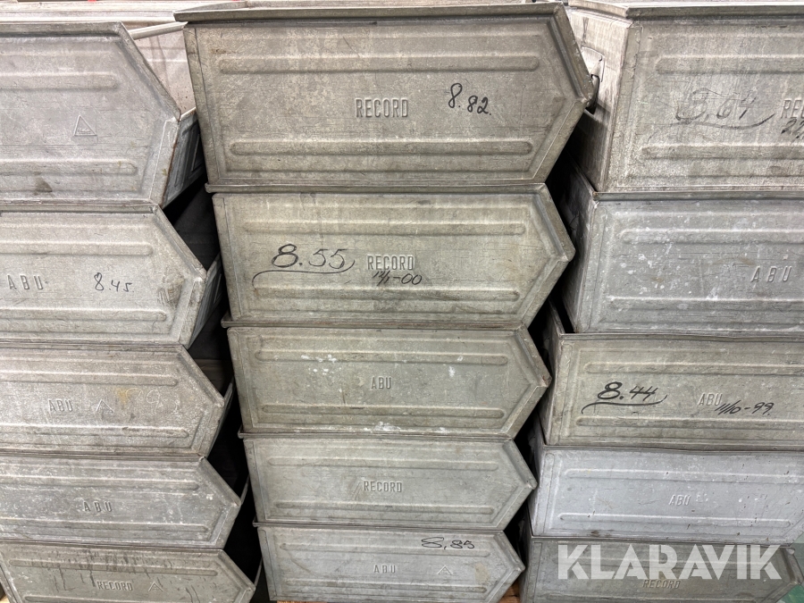 Lagerback stål Stor 5st