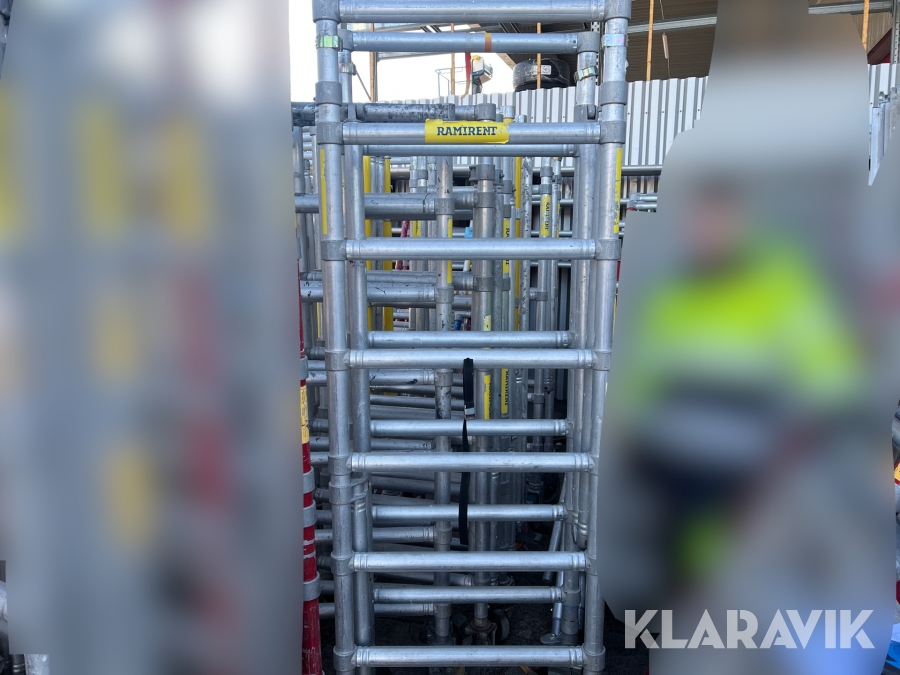 Aluminiumställning Instant Zip-up B = 0.75 M 300