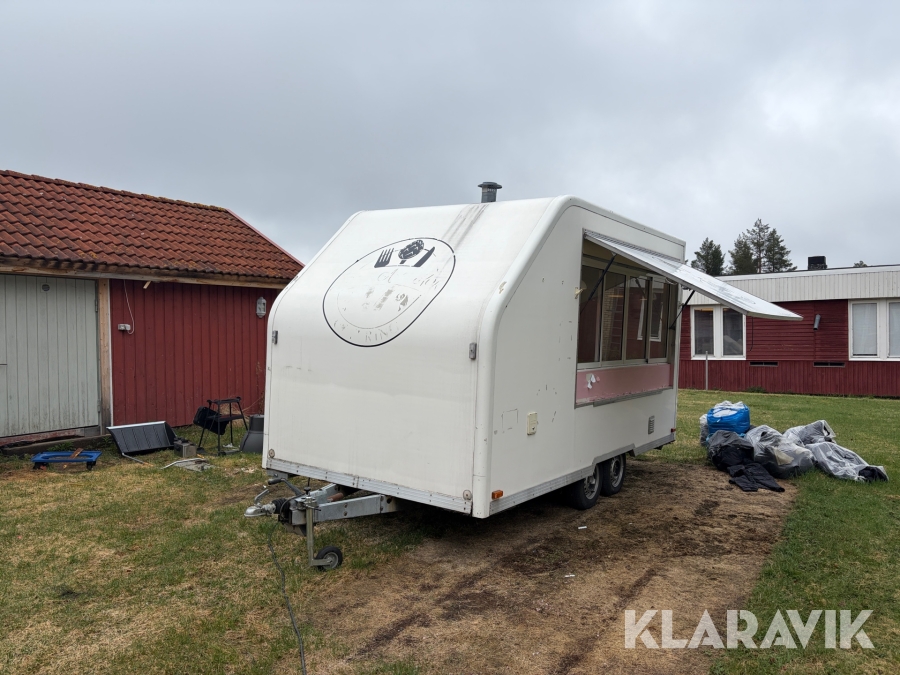 Grillvagn / Foodtruck Safac-Aero Boggi O2