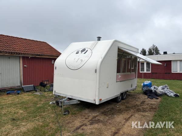 Grillvagn / Foodtruck Safac-Aero Boggi O2
