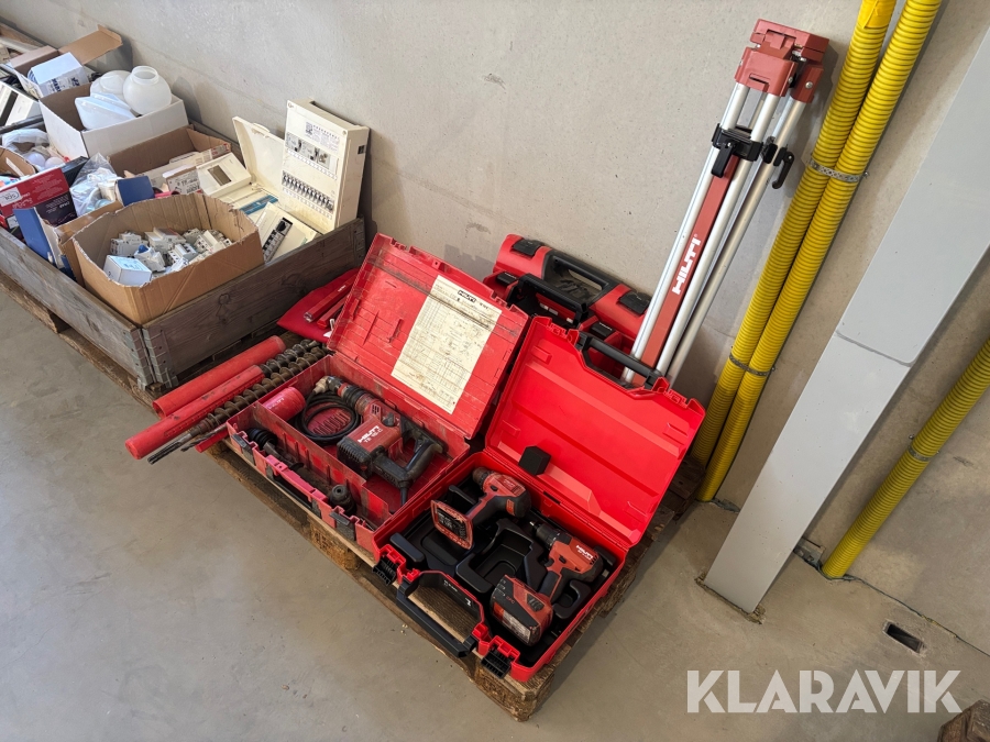 Diverse handmaskiner och utrustning Hilti