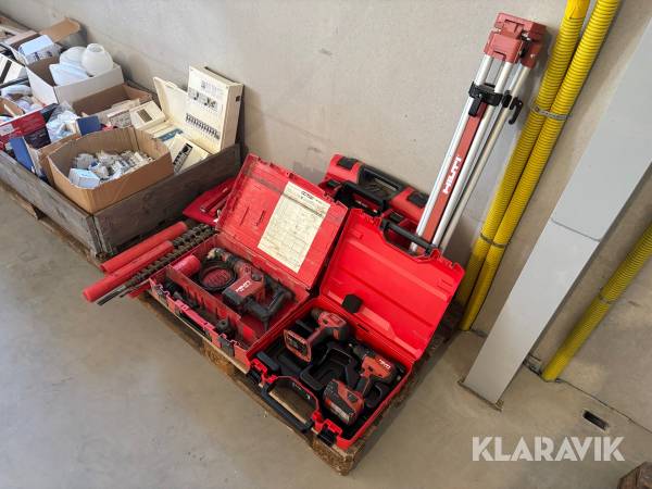 Diverse handmaskiner och utrustning Hilti