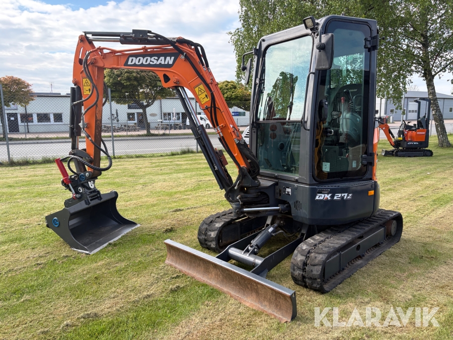 Grävmaskin Doosan DX27Z-7