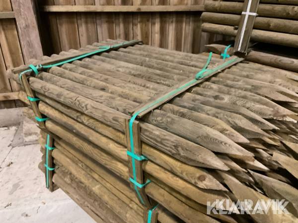 Tryckimpregnerade Stängselstolpar BMR 78st