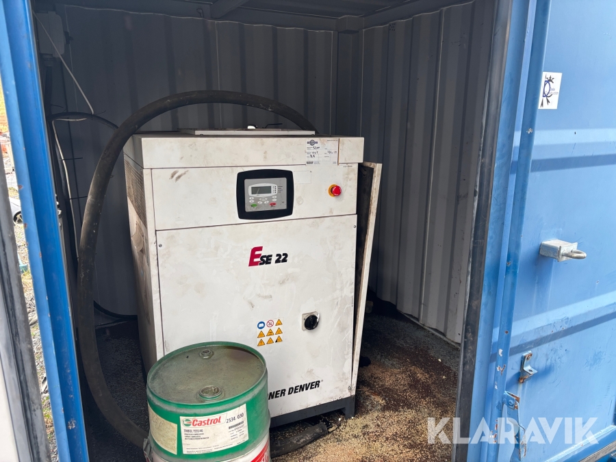 Kompressor container Gardner Denver ESE 22