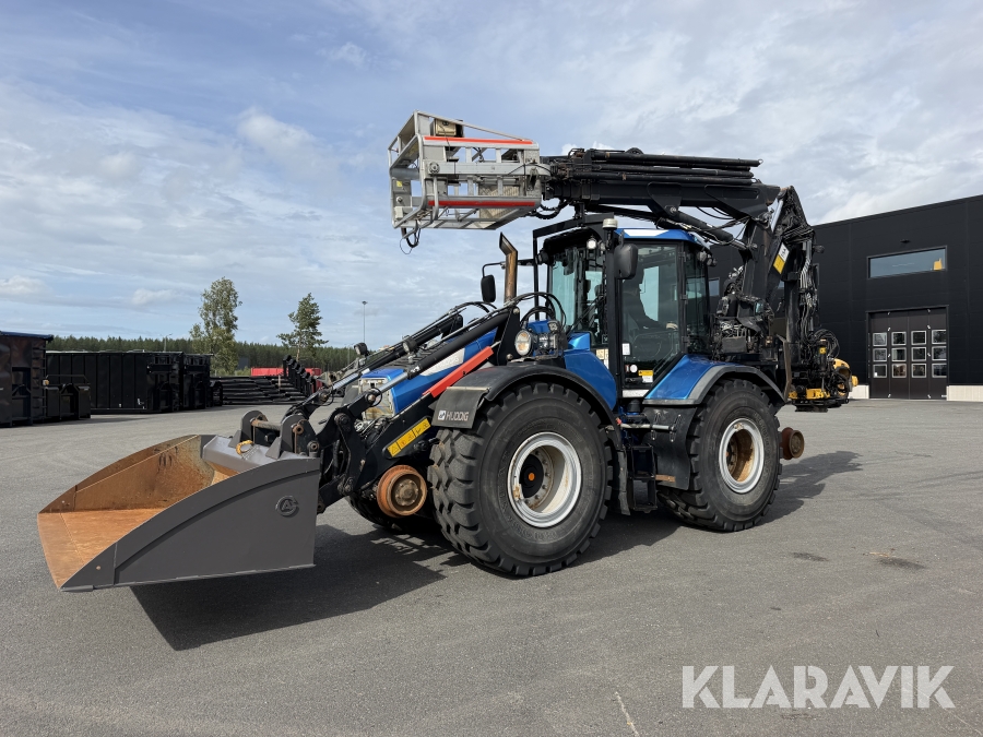 Grävlastare Huddig 1260C Rail