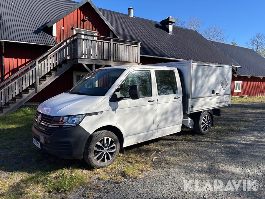 Flakbil Volkswagen Transporter EX II-besiktigad